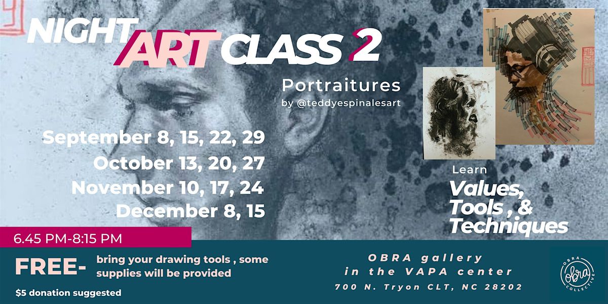 Night Art Class-Portraiture