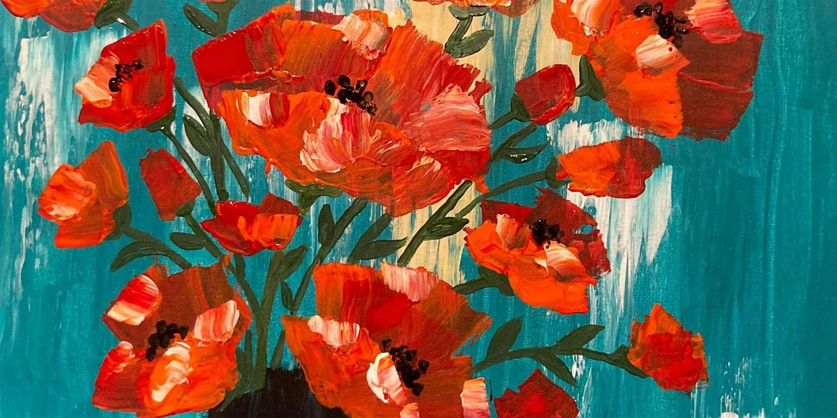 Pinot\u2019s Poppin\u2019 Poppies - Paint and Sip by Classpop!\u2122