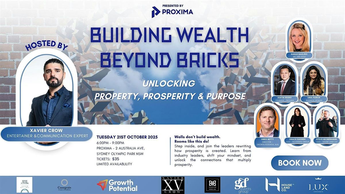 Building Wealth Beyond Bricks - Unlocking Purpose \u2022 Property \u2022 Prosperity