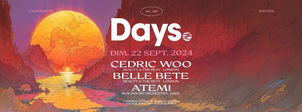 DAYS. w\/ Beauty & The Beat