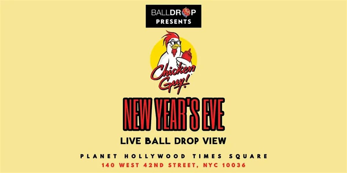 Chicken Guy Times Square New Year's Eve