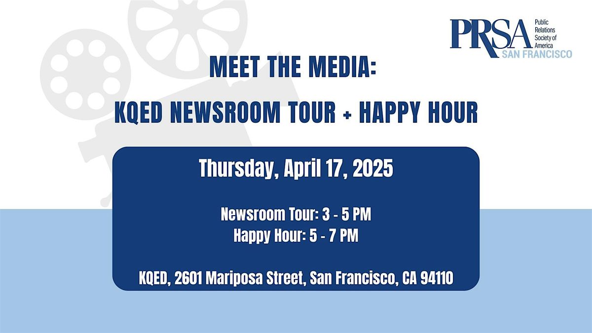 Meet the Media: KQED Newsroom Tour