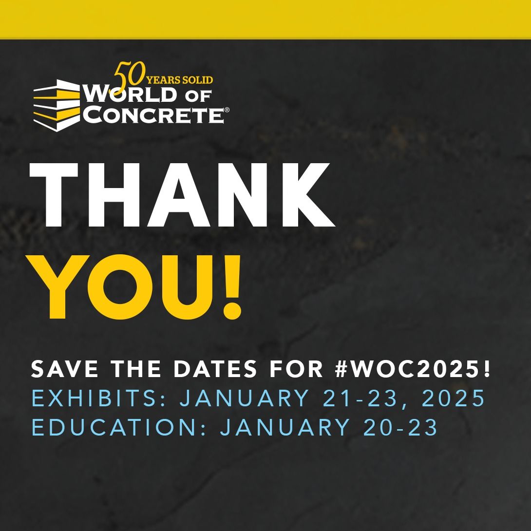 World of Concrete 2025