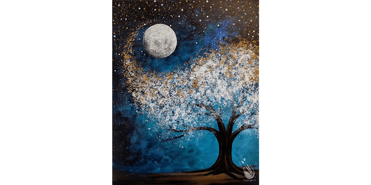 Moon's Glow - Paint and Sip in Houston | Classpop!\u2122
