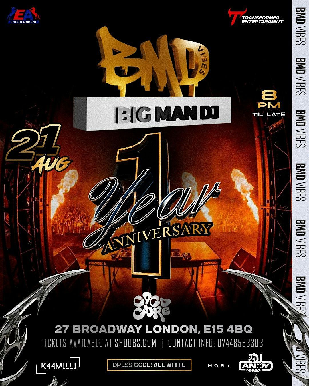BMD VIBES 1YR ANNIVERSARY