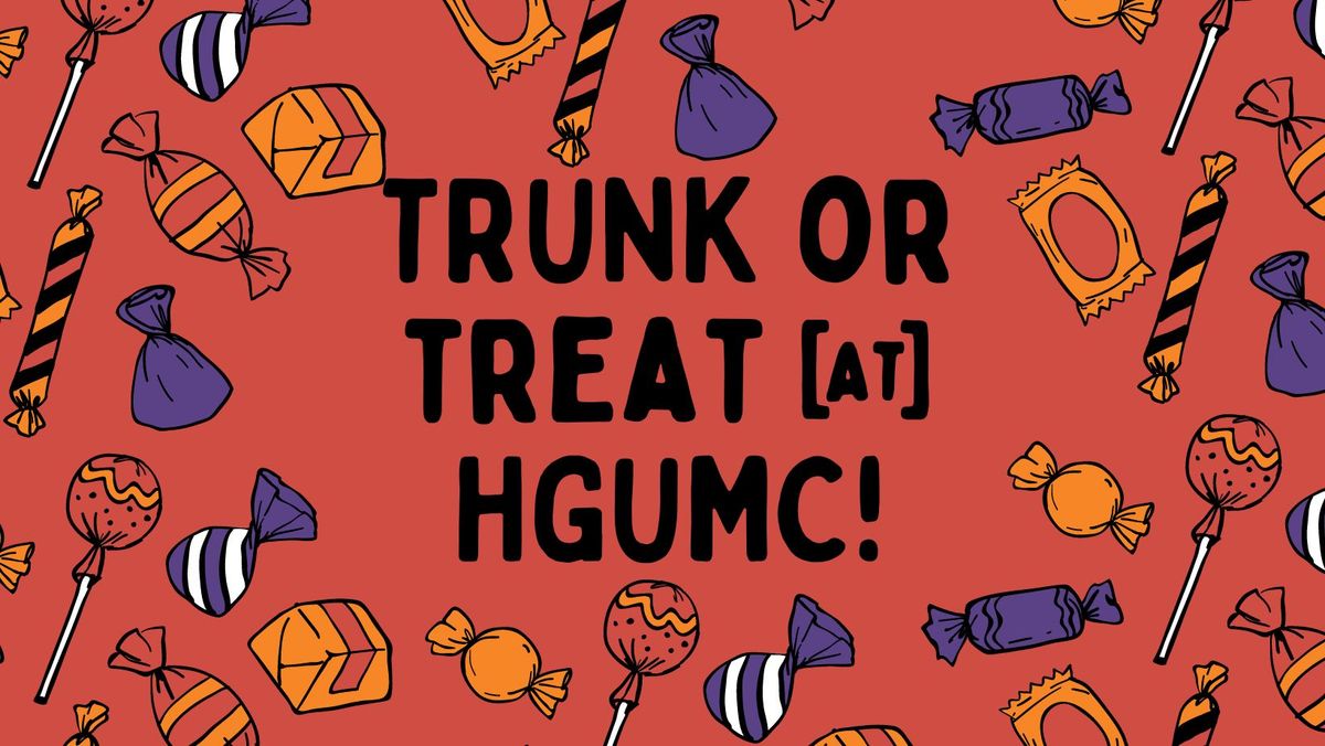 Trunk or Treat at Hickory Grove United Methodist Church!