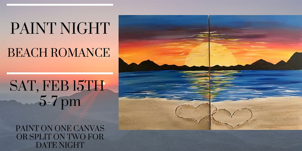 Beach Romance Paint Class