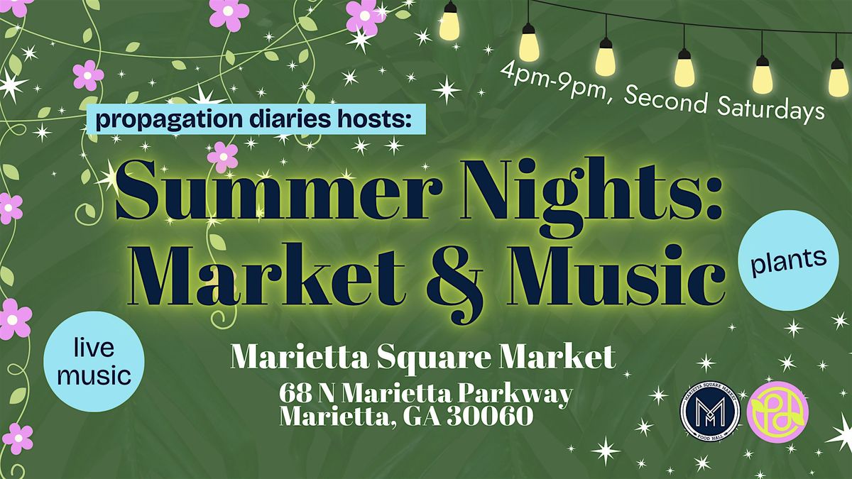 Summer Night Markets at Marietta Square Market