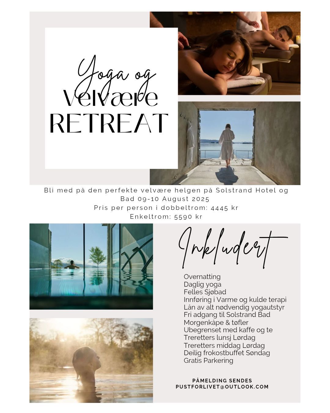 Yoga og Velv\u00e6re Retreat 