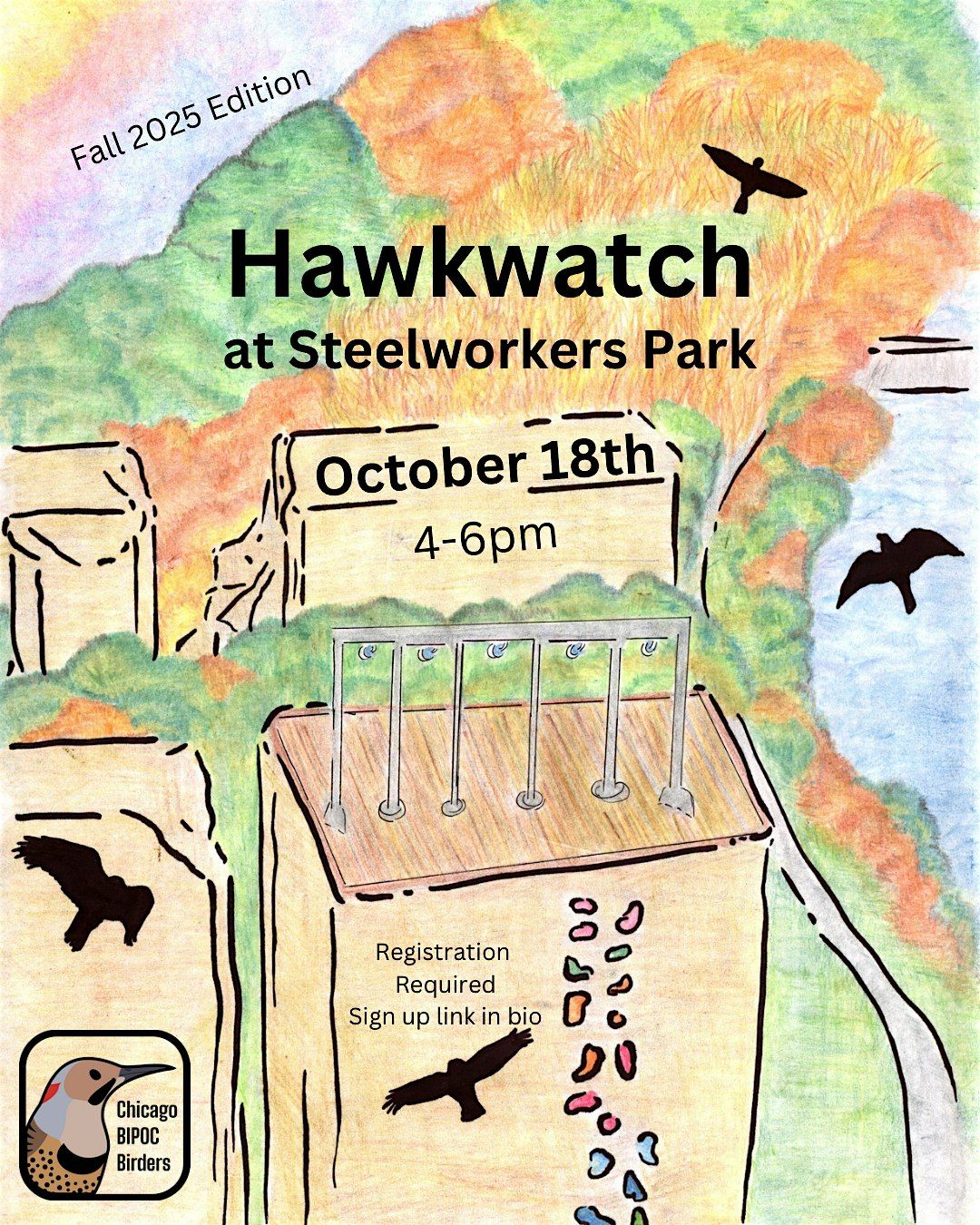 Fall 2025 Hawkwatch at Steelworkers Park