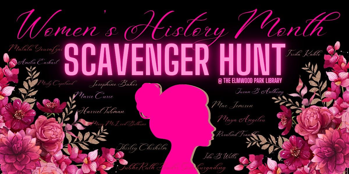 Women's History Month Scavenger Hunt