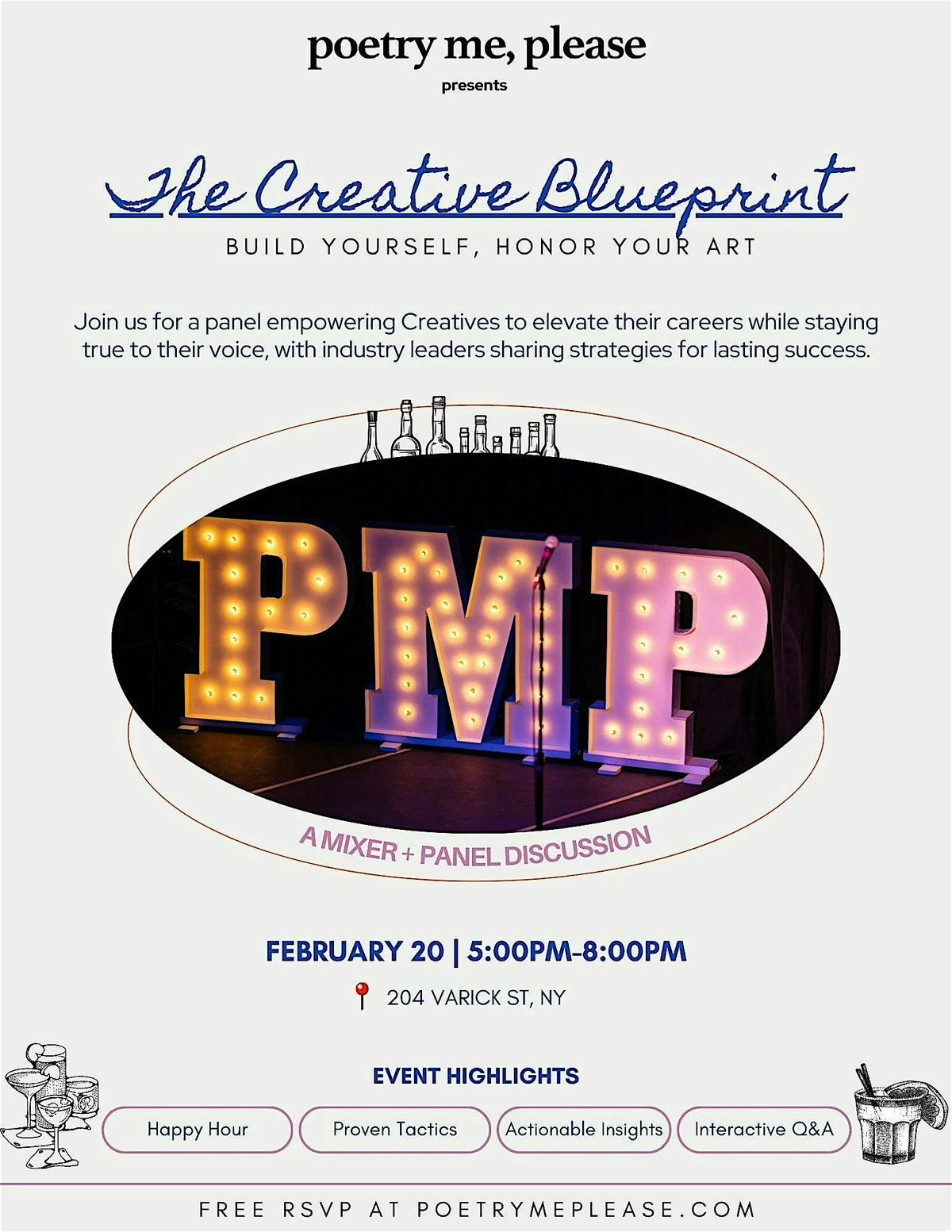 The Creative Blueprint: Mixer + Panel Discussion