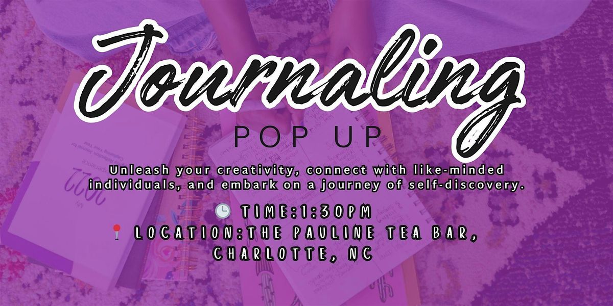 Journaling Pop Up  - November 23rd - $15