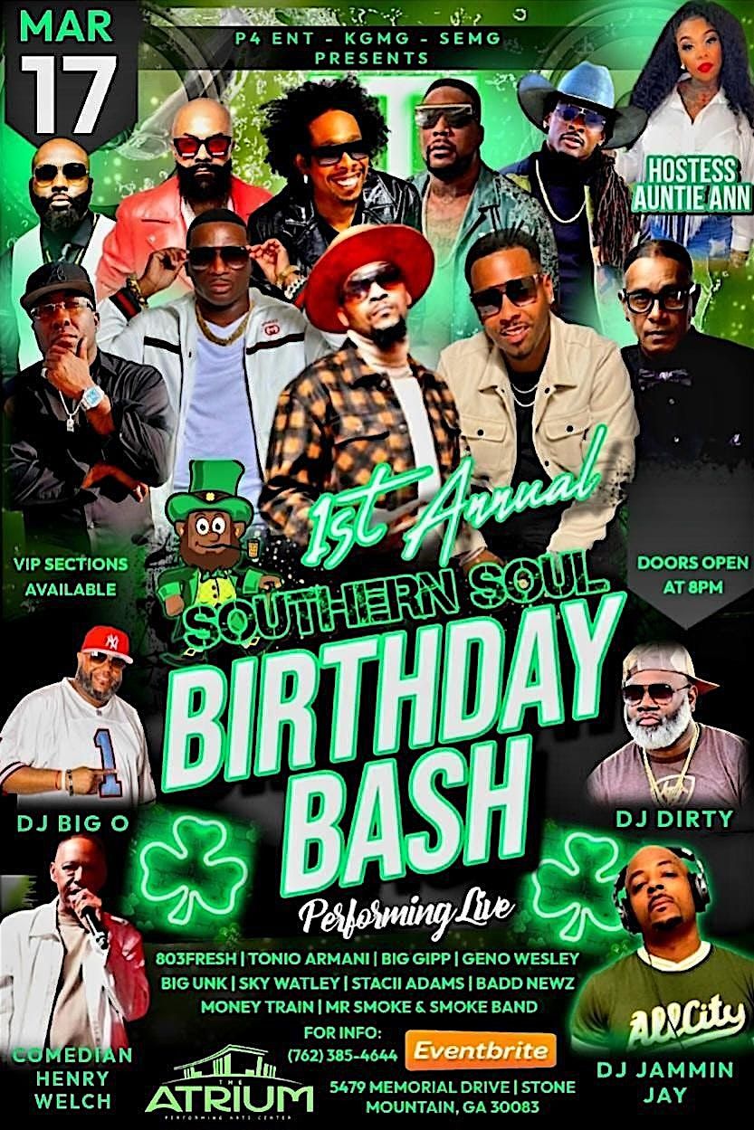 1st Annual Southern Soul Birthday Bash