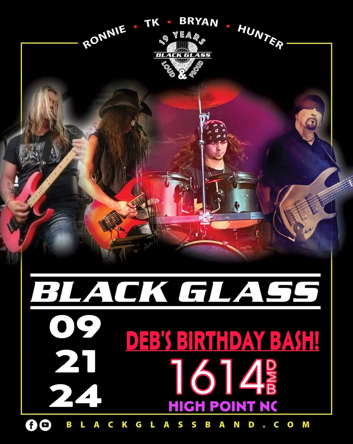 BLACK GLASS | 9.21.24 | 1614 - HIGH POINT