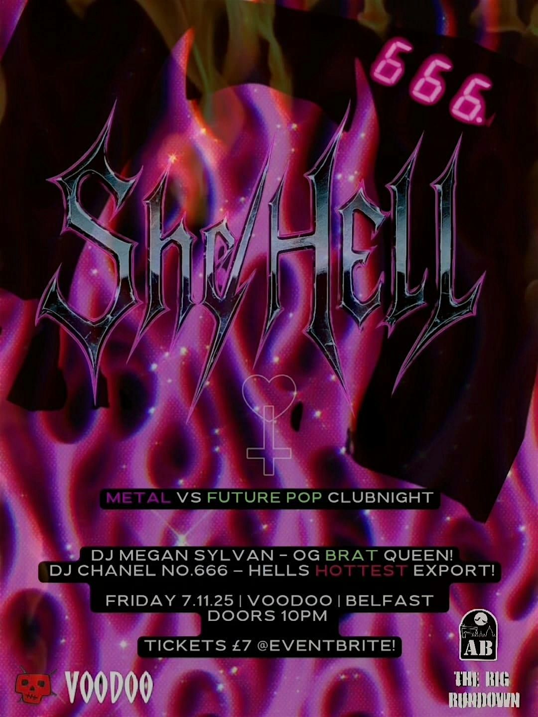 She\/HELL  -  Metal vs Future Pop Clubnight!!!