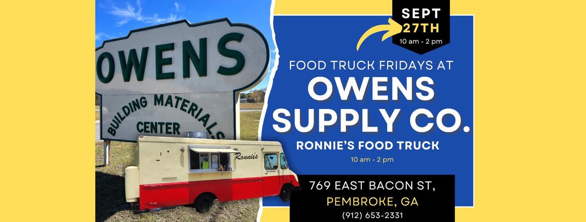 Food Truck Friday - Ronnie's Food Truck