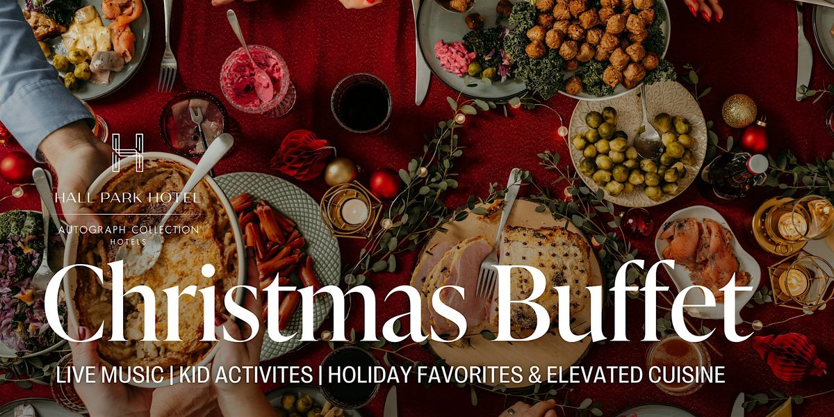 HALL Park Hotel: Christmas Buffet