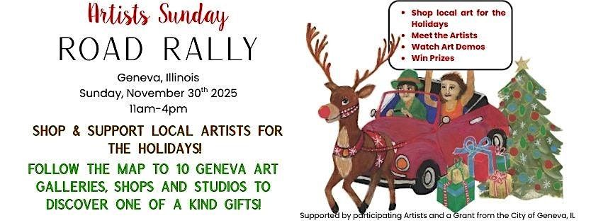 Artists Sunday Road Rally