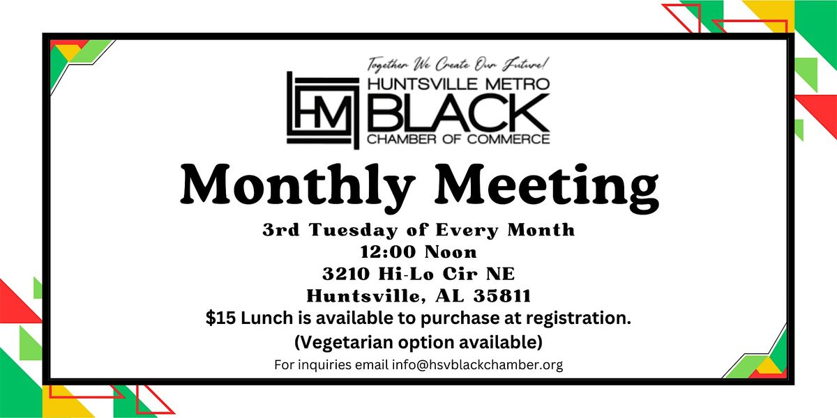 HMBCC March Monthly Meeting 2025