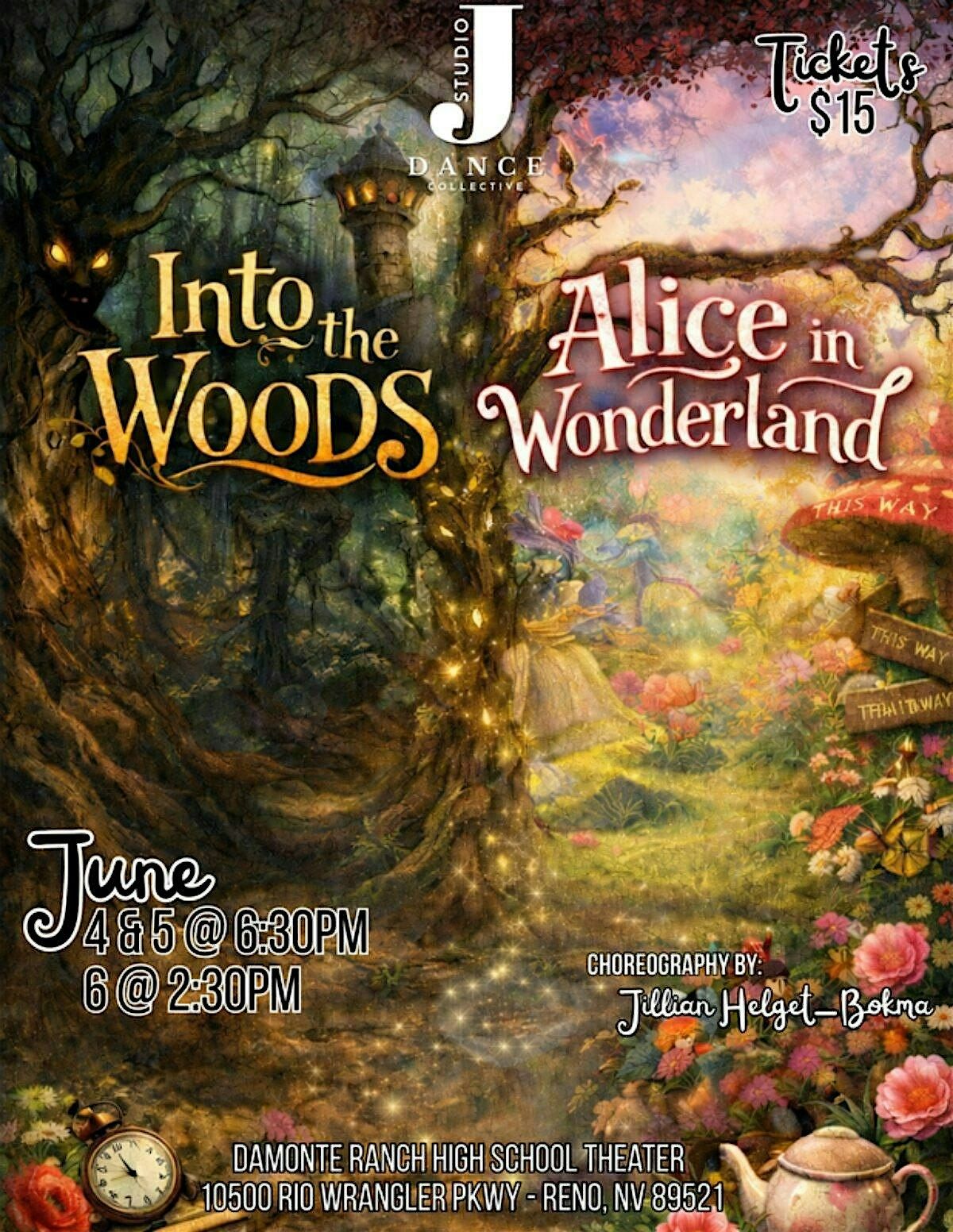 Summer 2026 (THU) ~ Into The Woods & Alice in Wonderland