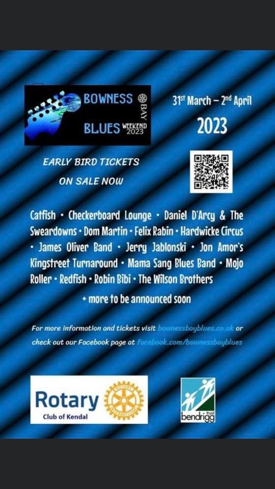 Bowness Blues Festival 2023, Old John Peel, Windermere, 1 April 2023