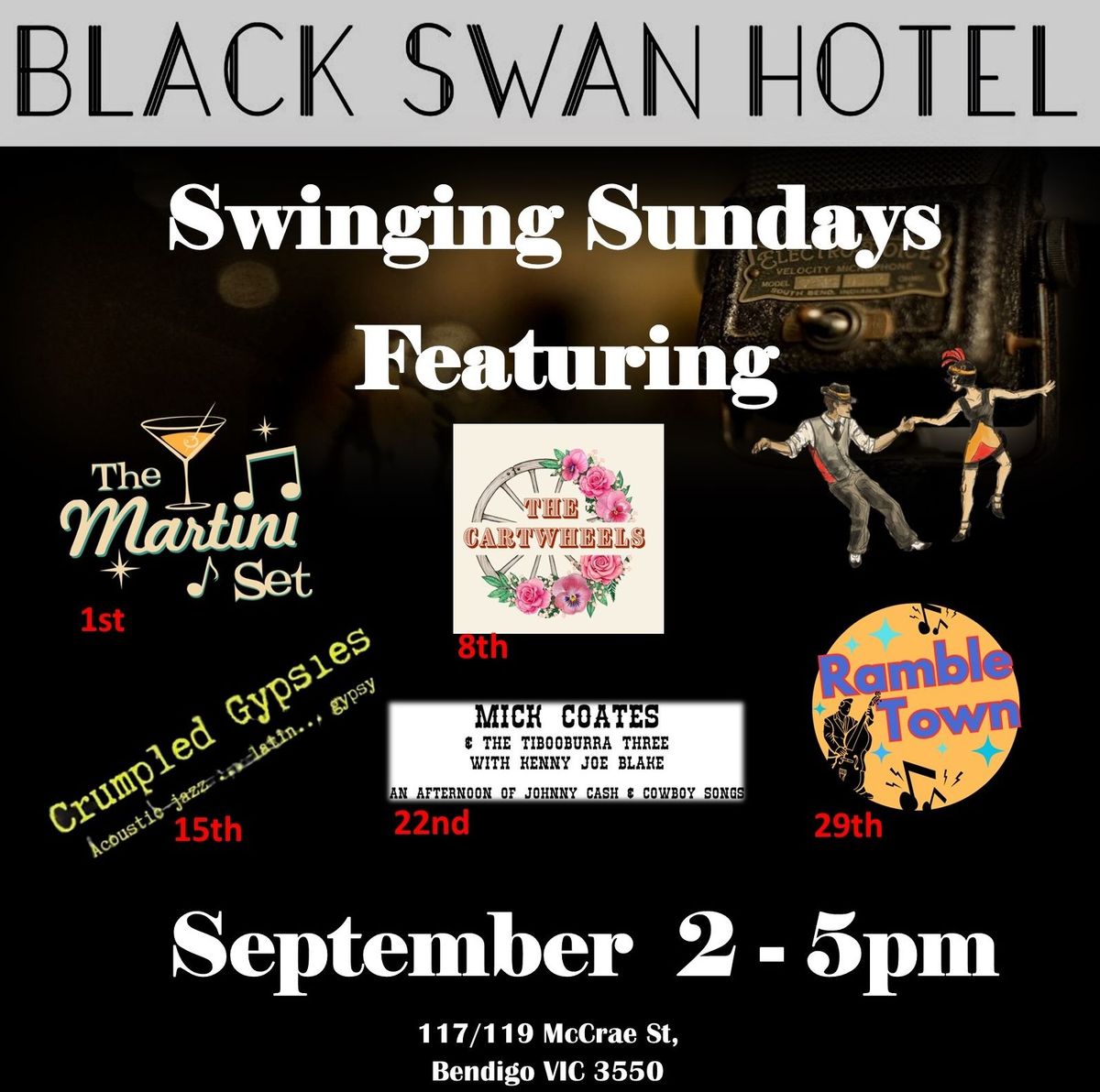 Swinging Sundays in September