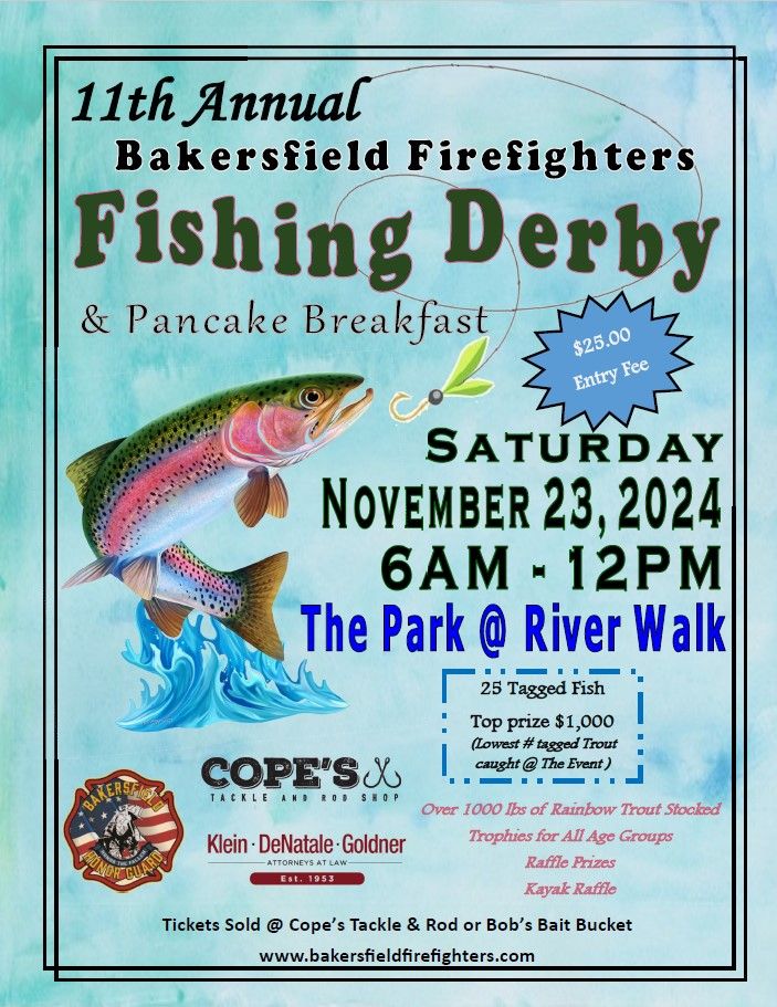 11th Annual Bakersfield Firefighters Fishing Derby & Pancake Breakfast