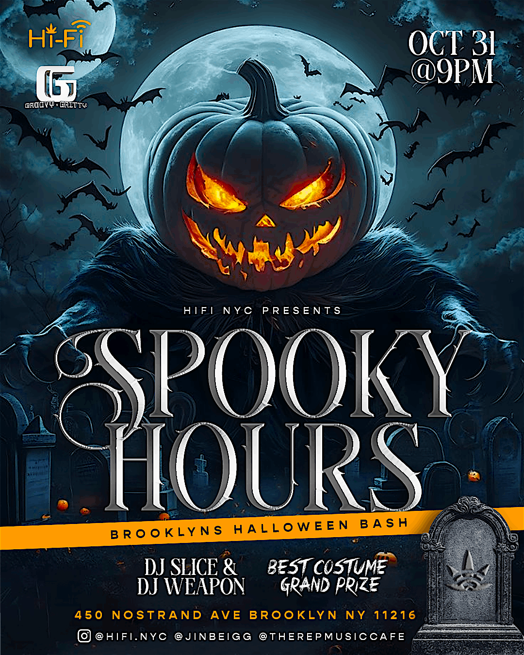 Spooky Hours Halloween Bash