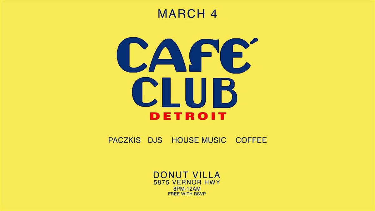 Cafe Club: Fat Tuesday