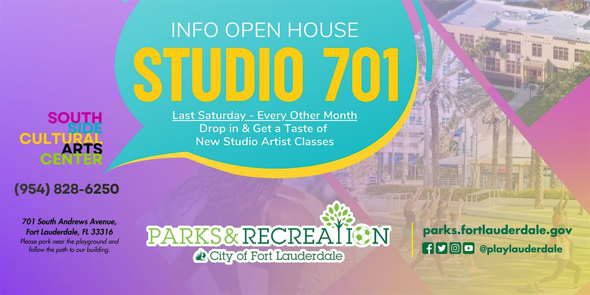 Studio 701 Information Open House