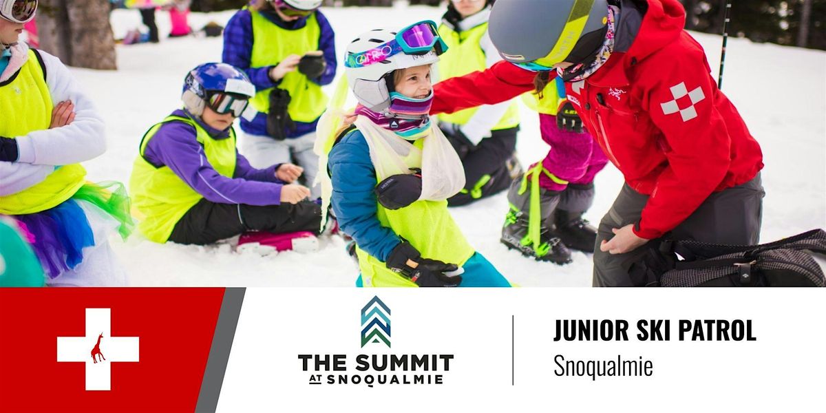 SheJumps | WILD SKILLS Junior Ski Patrol | Snoqualmie | WA