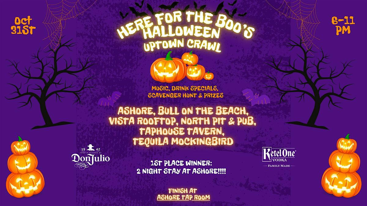 Here for the Boo's: Uptown Scavenger Hunt Bar Crawl