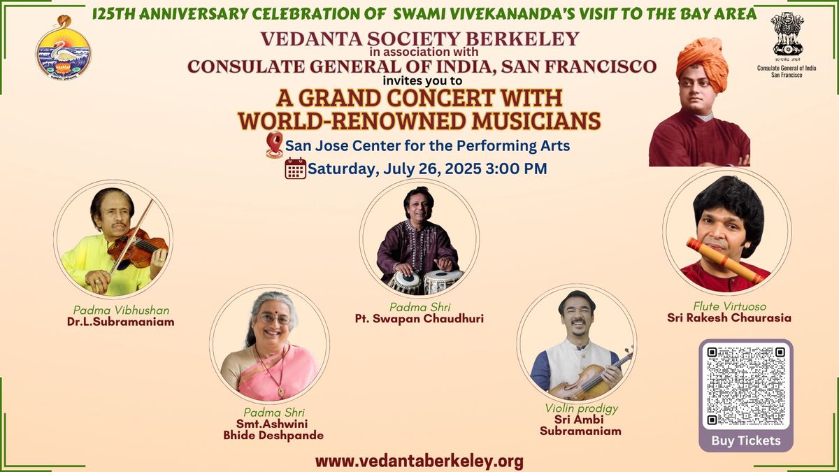 A Grand Concert With World-Renowned Musicians