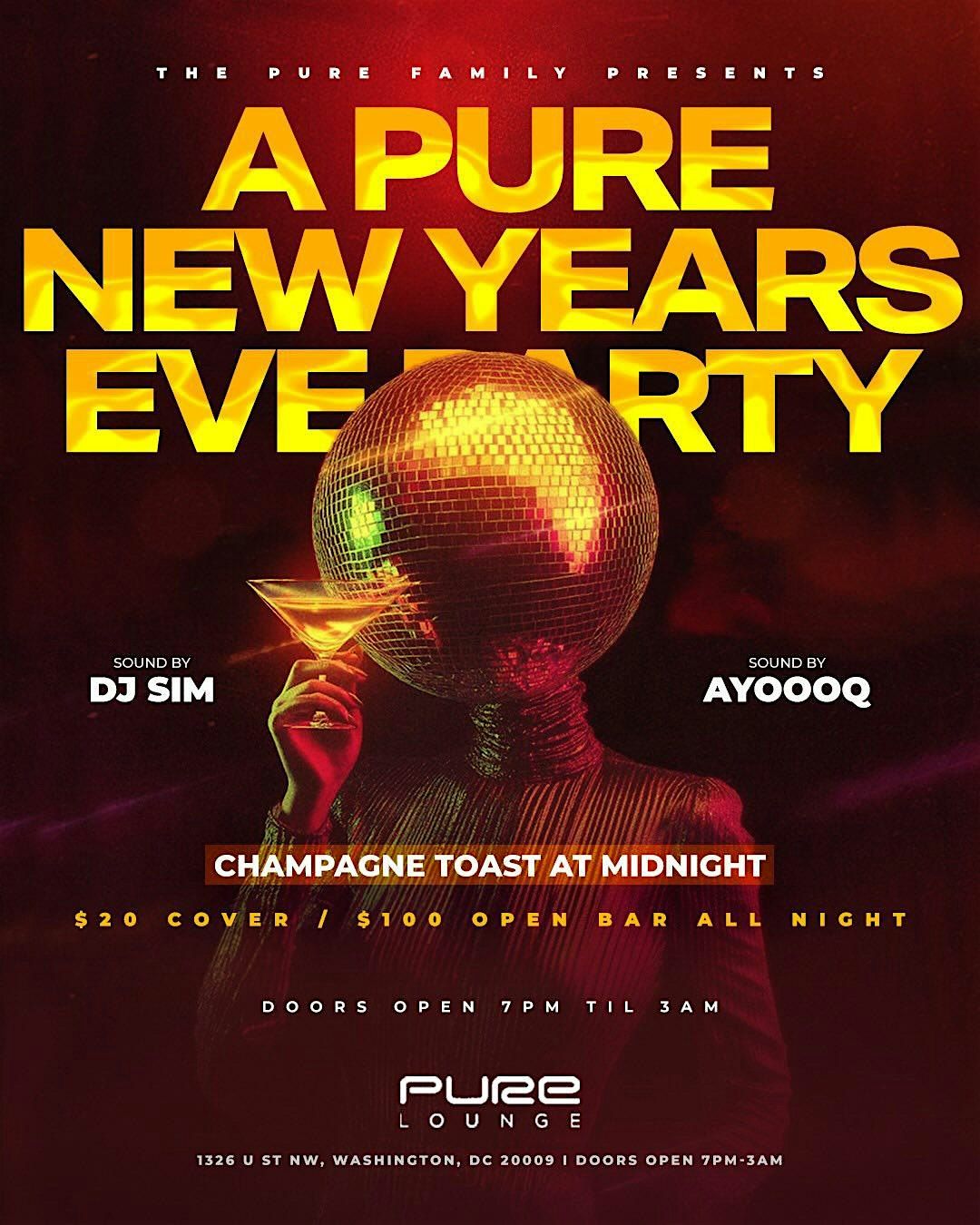 The Pure Family Presents: A Pure New Years Eve Party