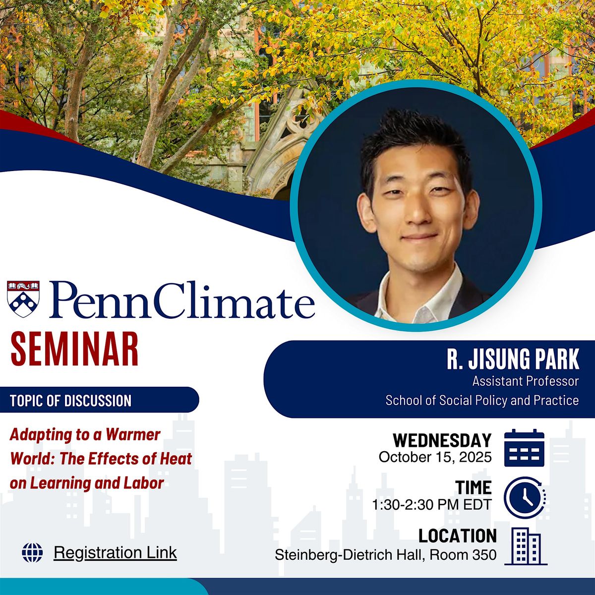 PennClimate Seminar with R. Jisung Park