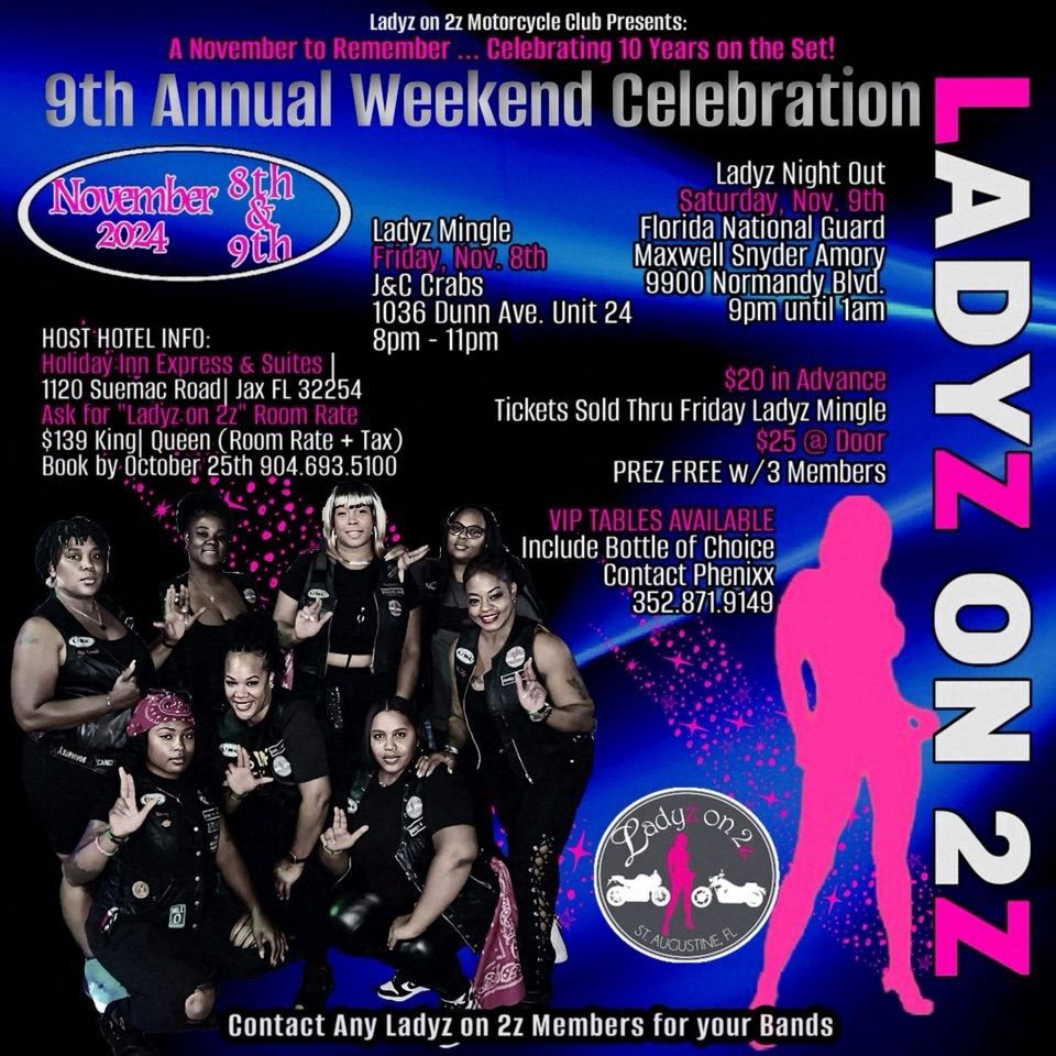 Ladyz On 2z MC 9th Annual Celebration