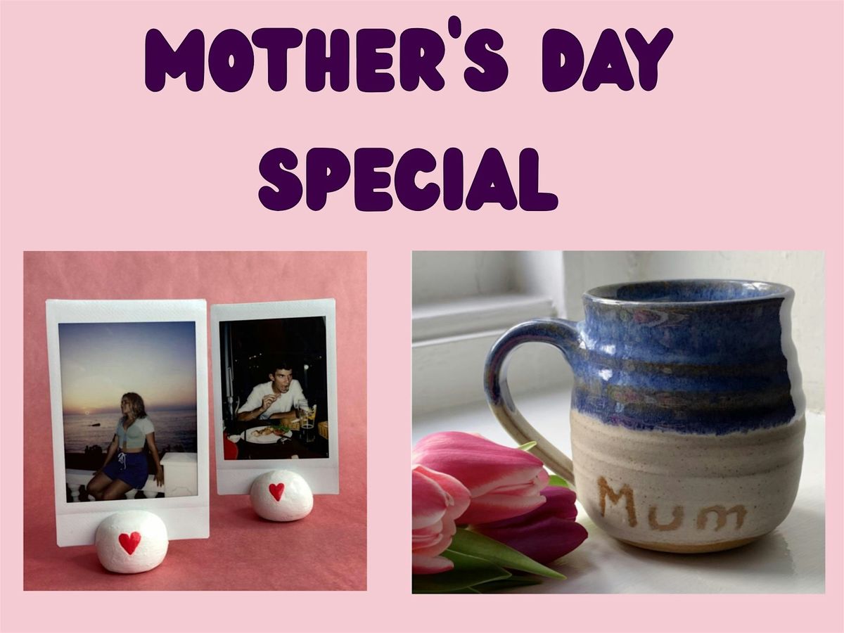 Mother\u2019s Day special - make a mug & Polaroid  picture stand