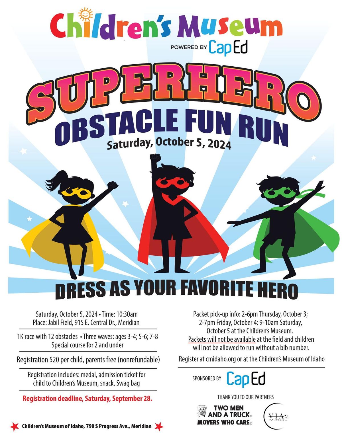 SuperHero Obstacle Fun Run