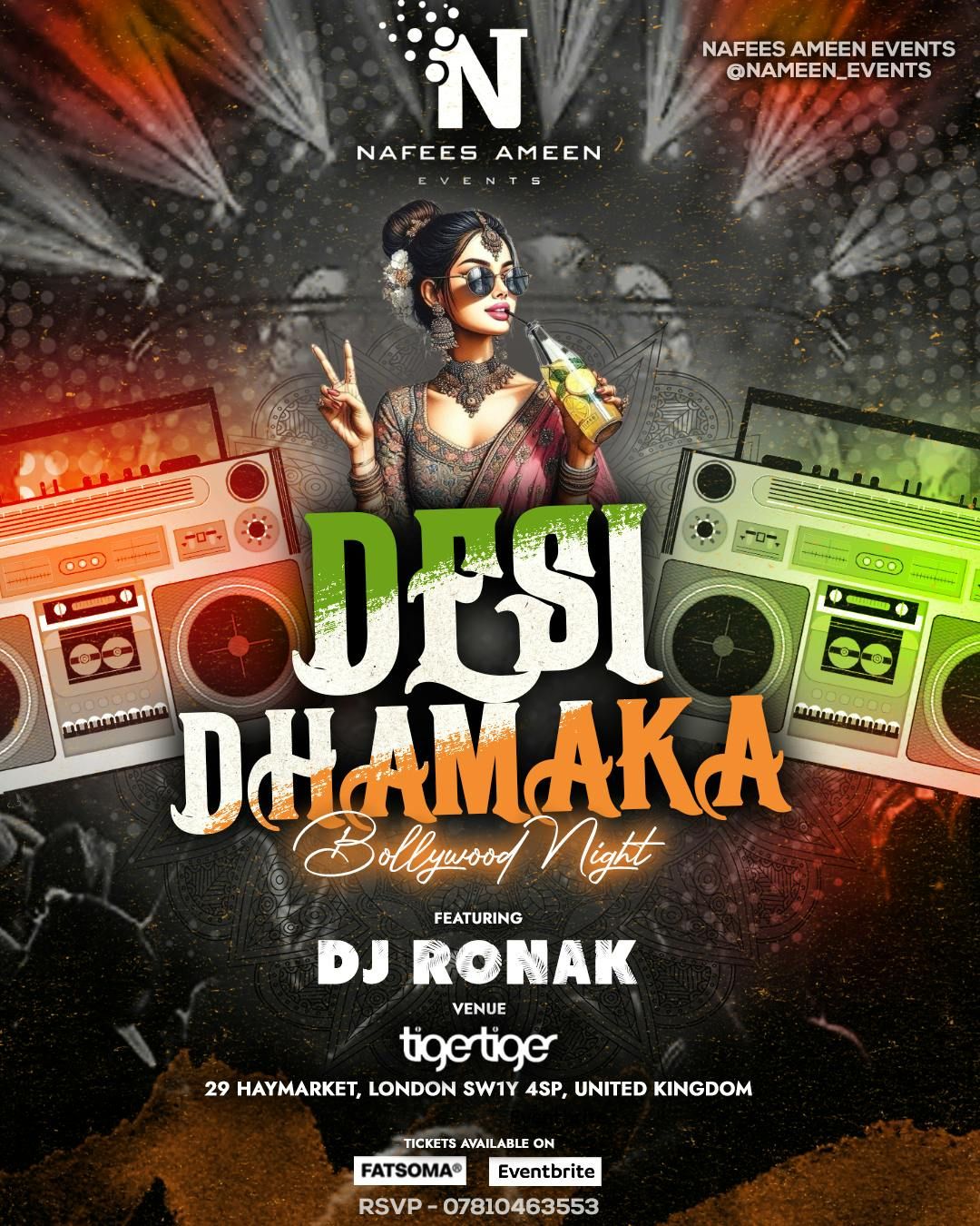 DESI DHAMAKA FRIDAY ( NAFEES AMEEN EVENTS BACK )