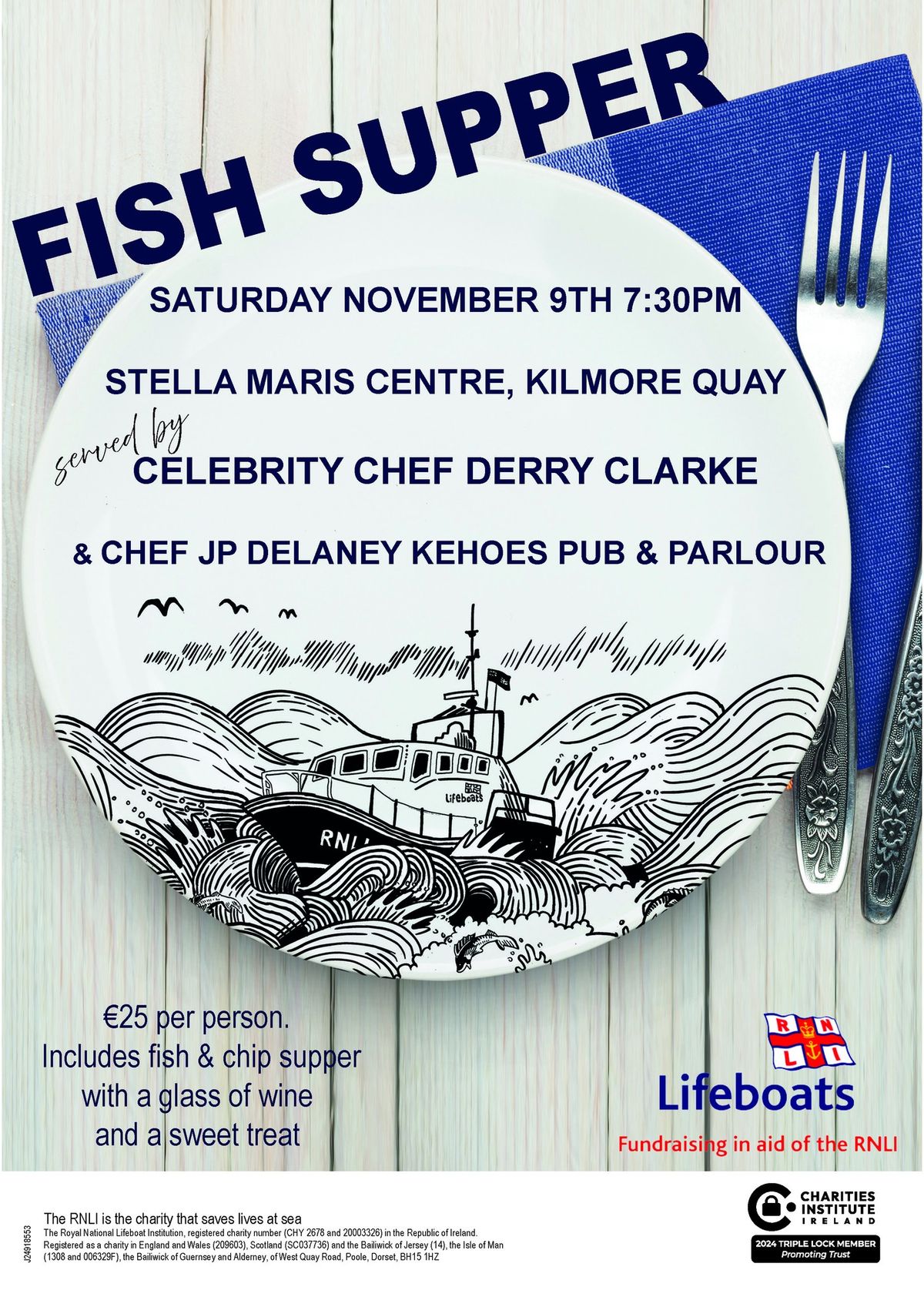 RNLI Fish Supper