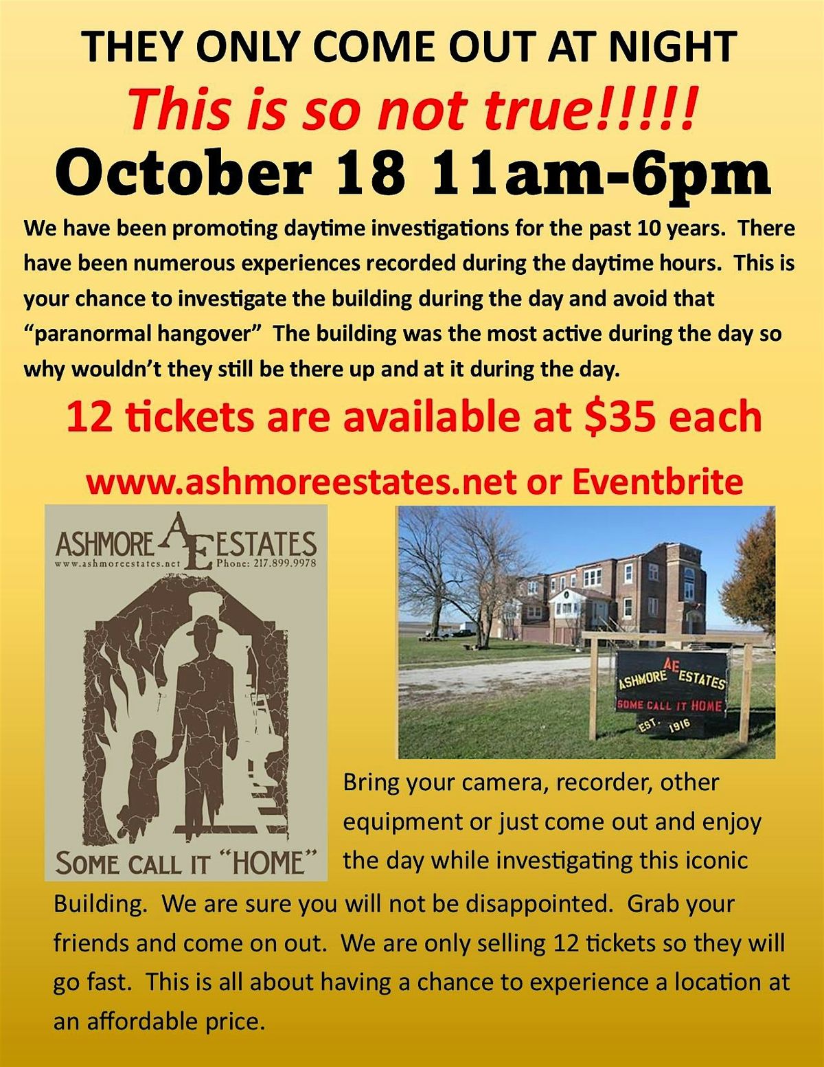 Daytime Investigation at Ashmore Estates