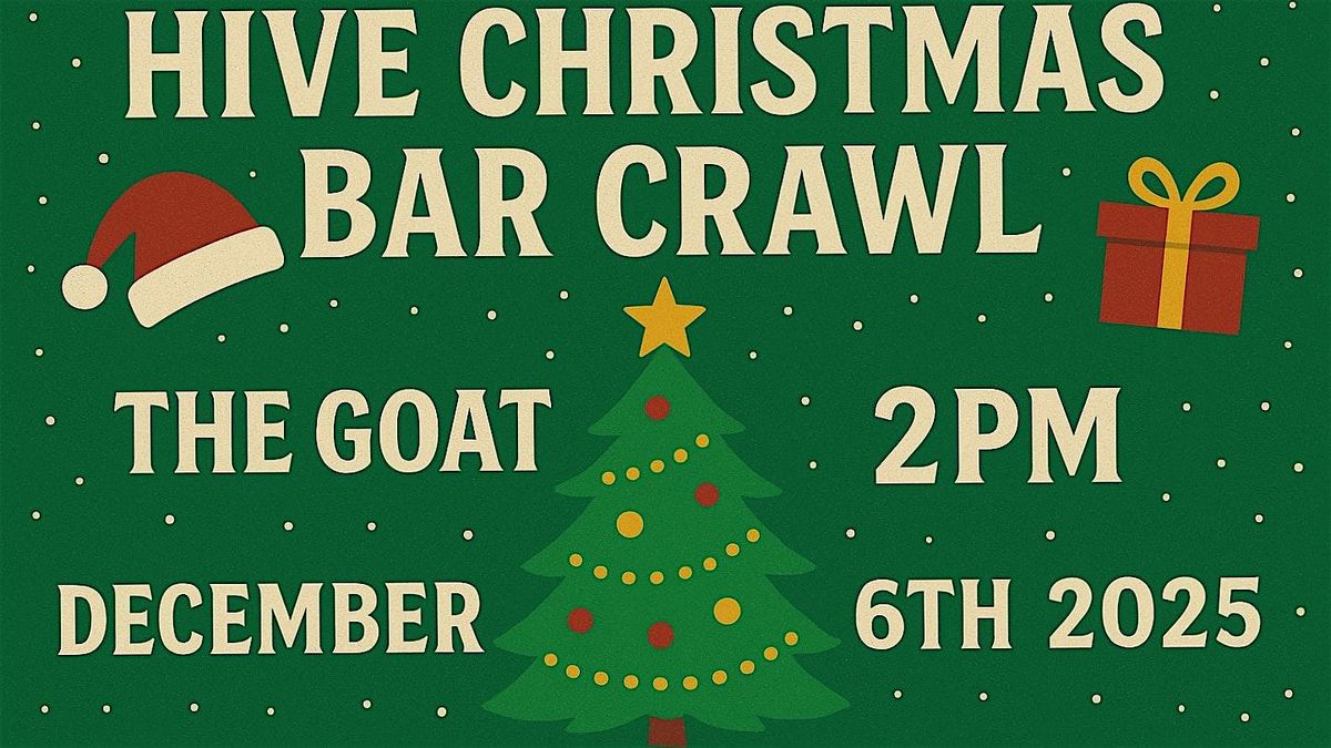 HIVE Christmas Bar Crawl
