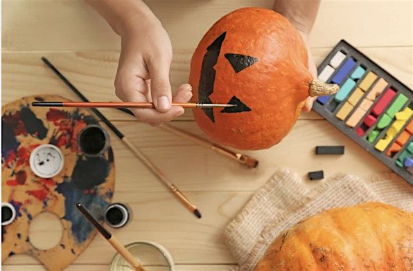 Community Pumpkin Painting