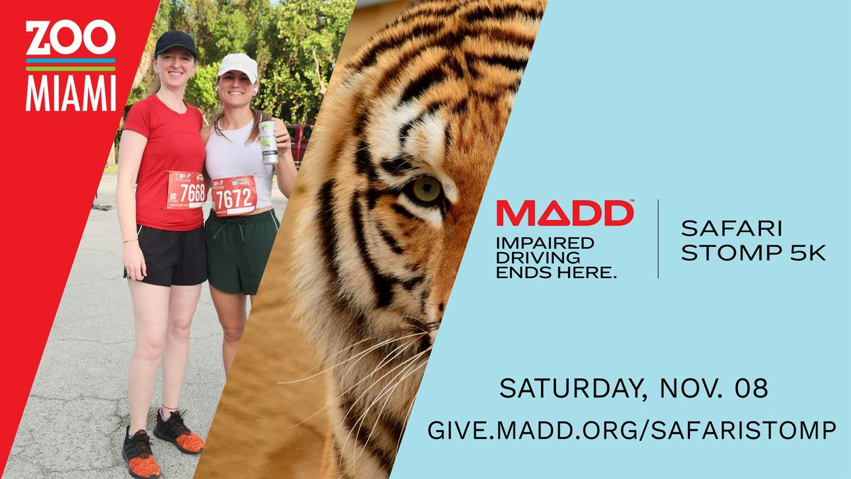 2025 MADD Safari Stomp 5K