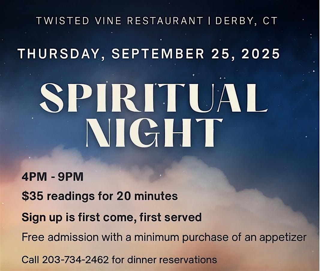 Spiritual Night - A Night of Readings