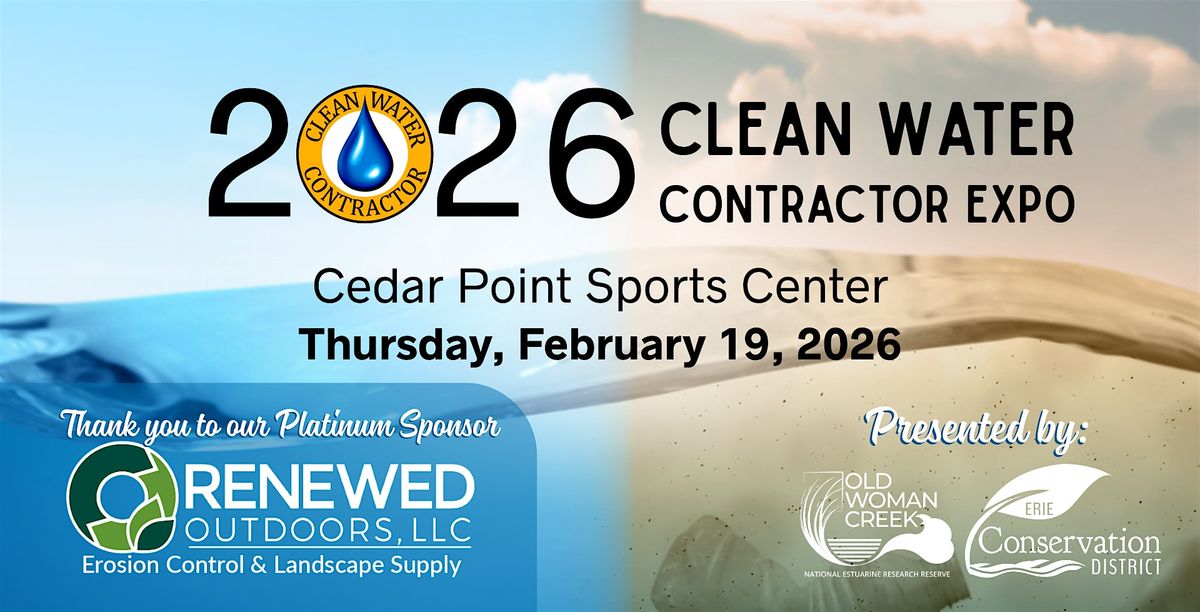 2026  Clean Water Contractor Expo