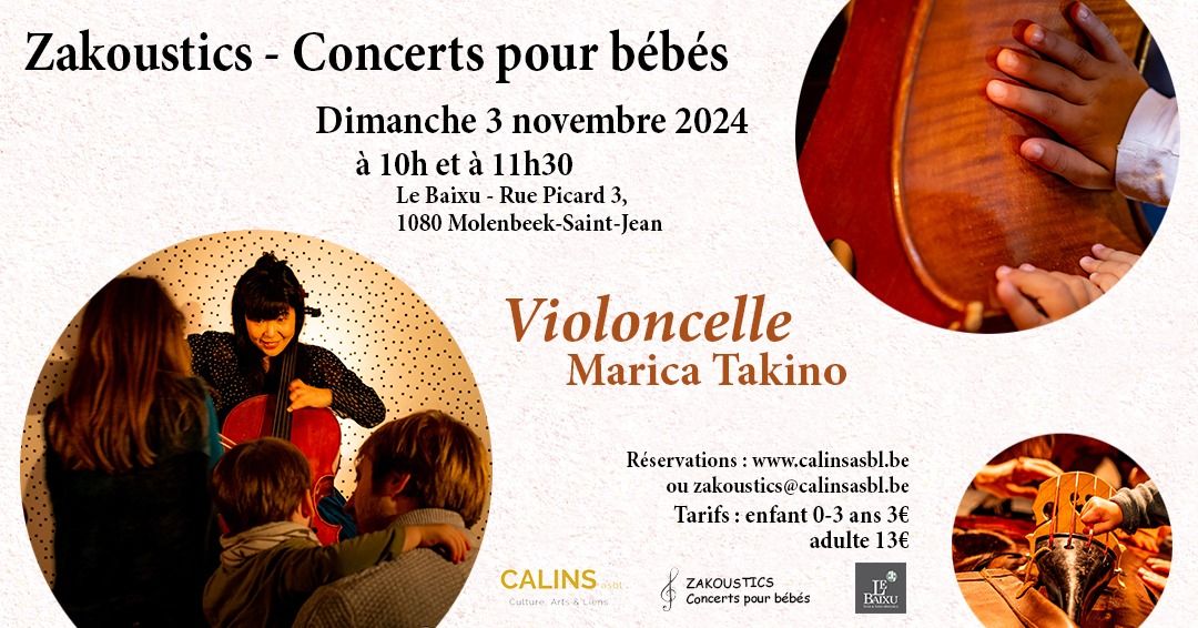 Concert pour b\u00e9b\u00e9s - Le Baixu (1080) - Violoncelle