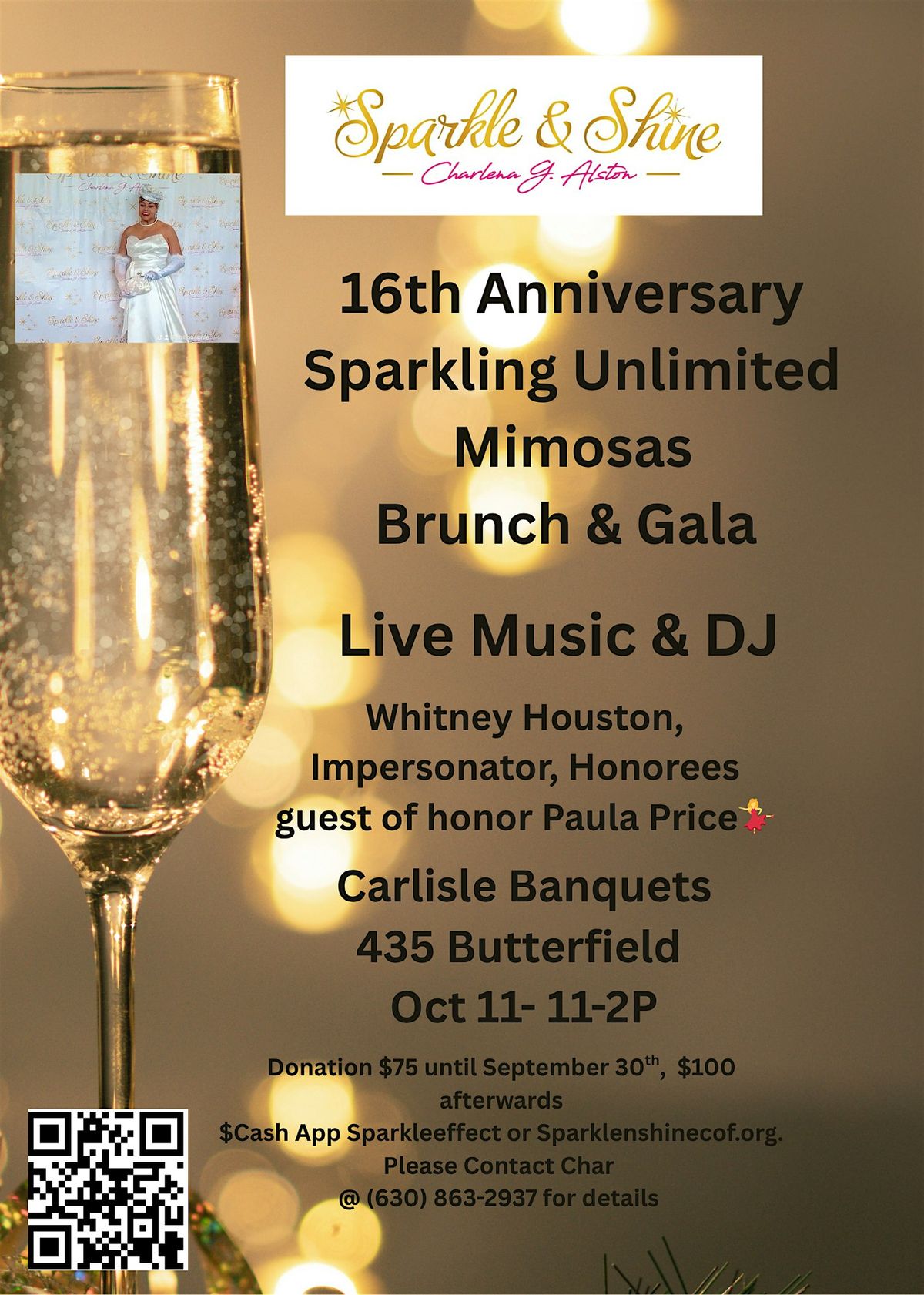 \u201cBottomless Mimosas Gala Brunch\u201d