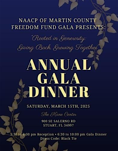 2025 NAACP Freedom Fund Gala: "Rooted in Generosity"